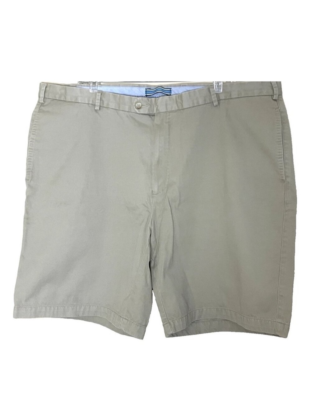 Peter Millar Winston Washed Twill Khaki Shorts Men's 42 Golf Pima Cotton